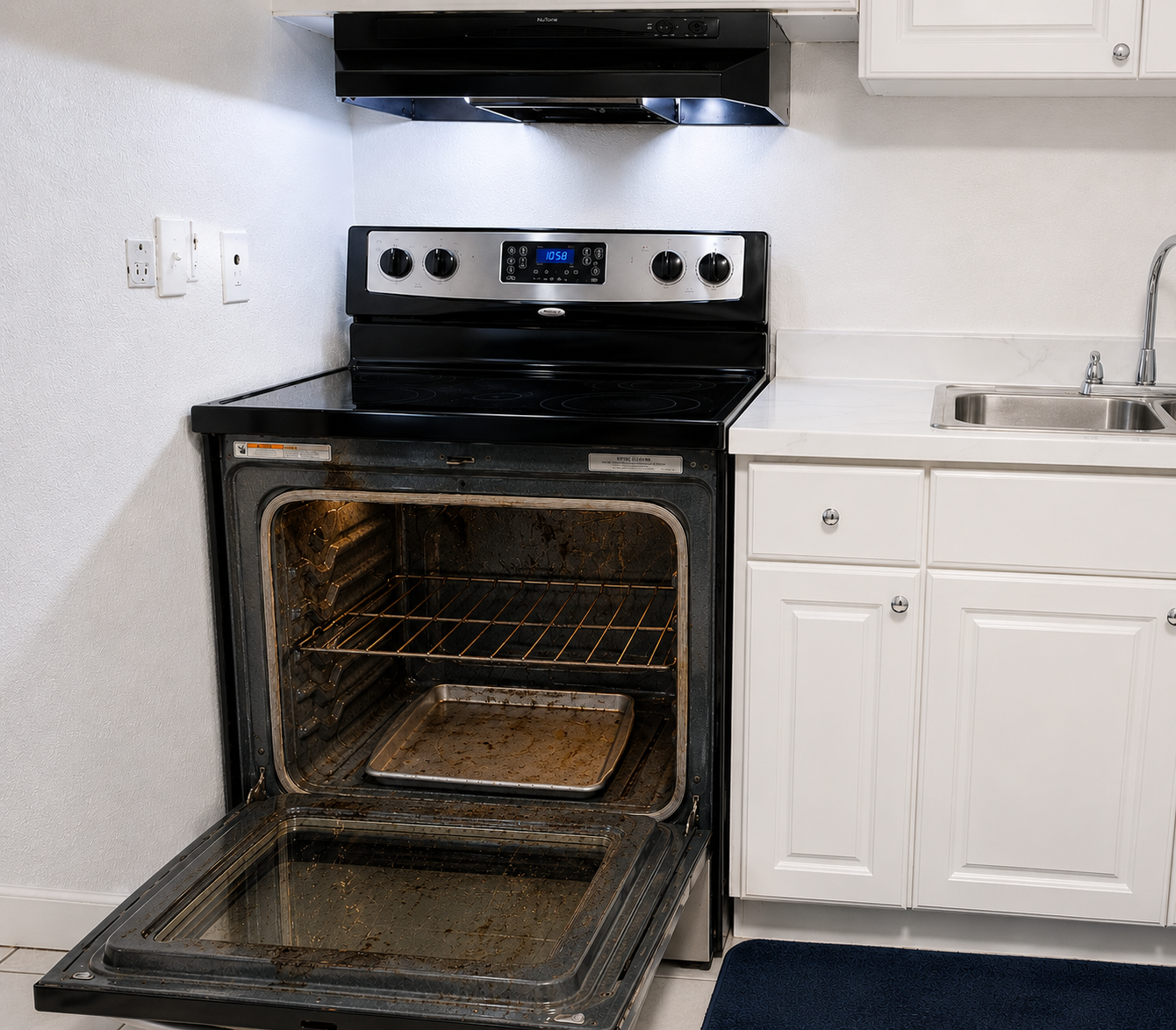 Oven before cleaning by AVN